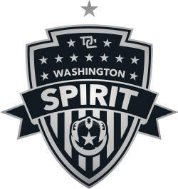 Washington Spirit logo, a CapCity Photo Booths event client